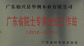 喜訊！華洲木業獲批建立廣東省院士專家（企業）工作站