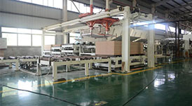 &ldquo;素板美容院&rdquo;，華洲又一條飾面板生產線投產了！