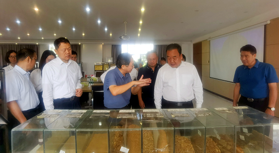 廣東省政協領導一行蒞臨始興華洲木業調研考察