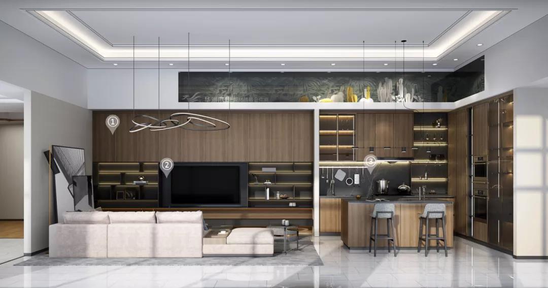 華洲木業︱廣東陽江戰略合作商 266㎡展廳空間設計案例(圖2)