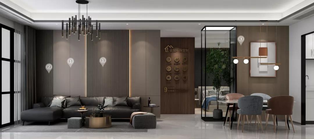 華洲木業(yè)︱廣西戰(zhàn)略合作商 110㎡ 展廳空間設(shè)計(jì)案例(圖3)