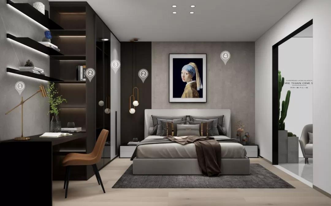 華洲木業(yè)︱廣西戰(zhàn)略合作商 110㎡ 展廳空間設(shè)計(jì)案例(圖7)